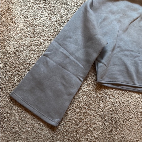 Gray Turtleneck Women's Sweater - Picture 2 of 6